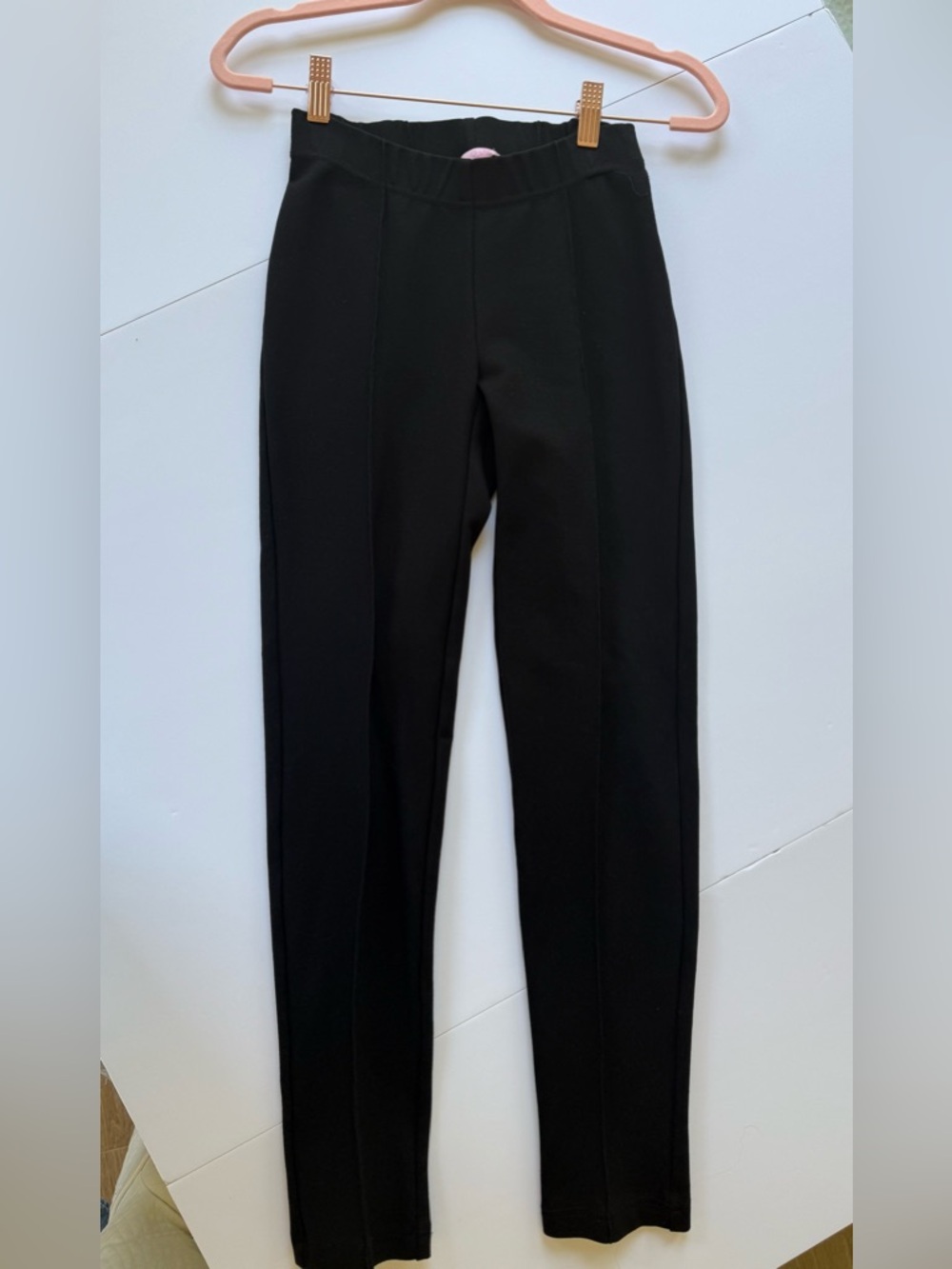 Lilly Pulitzer Black Ankle-Length Stretch Pants XS black